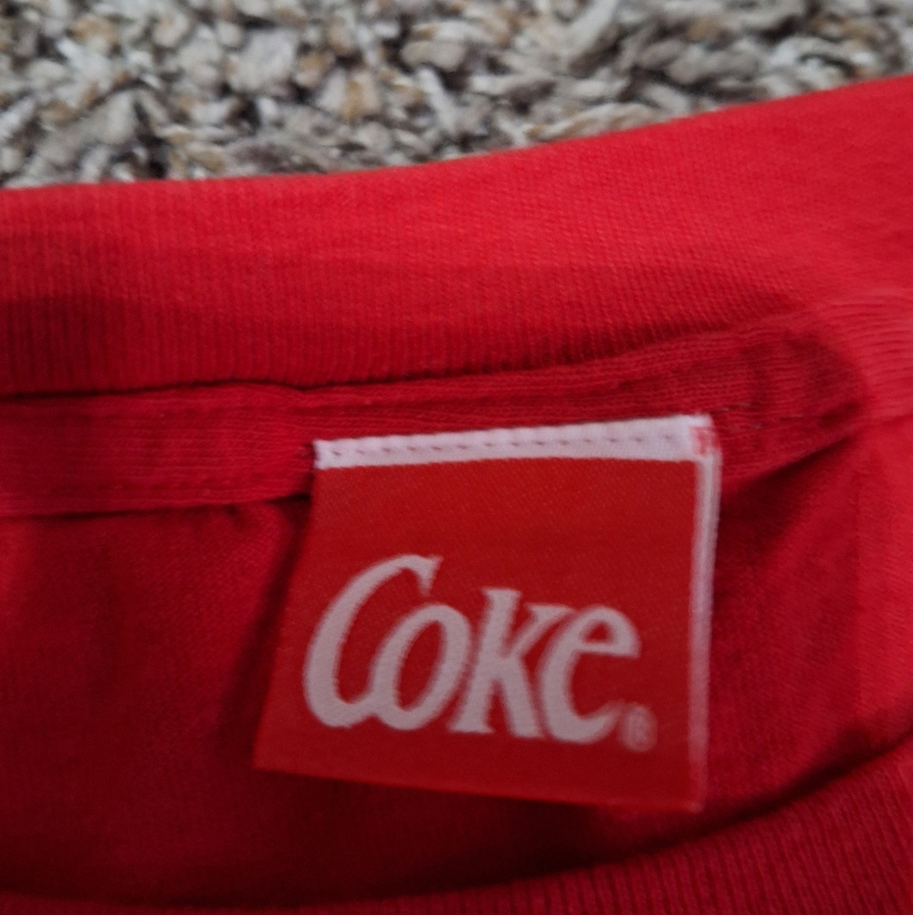 Coca-Cola T-Shirt Men's Big & Tall Red Vintage T-Shirt Size "XXL" - Picture 3 of 6